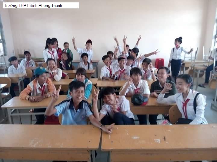 Trường THPT Bình Phong Thạnh