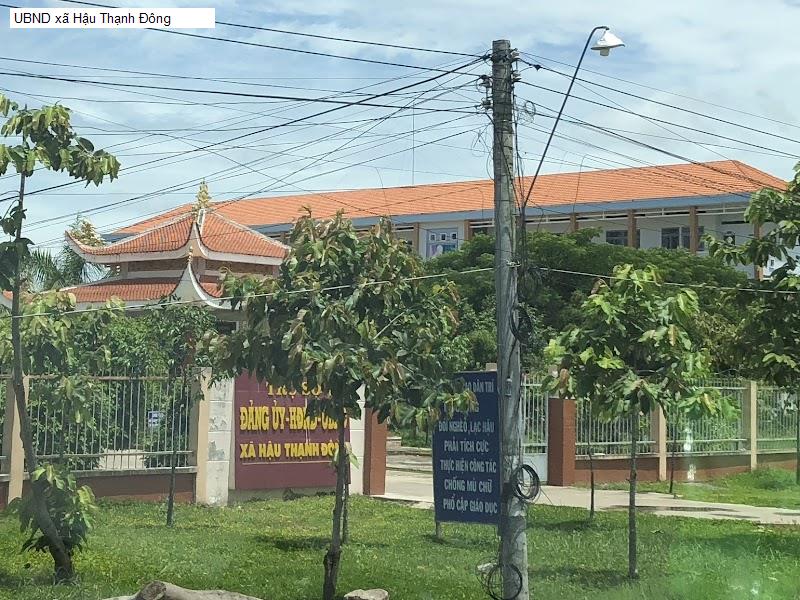 UBND xã Hậu Thạnh Đông