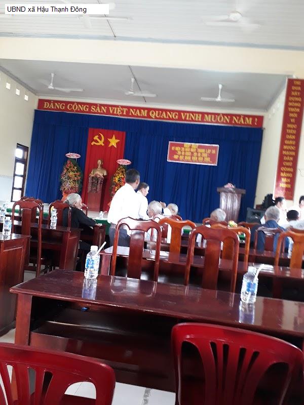 UBND xã Hậu Thạnh Đông