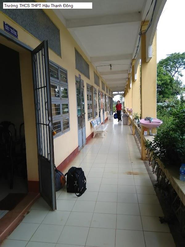 Trường THCS THPT Hậu Thạnh Đông