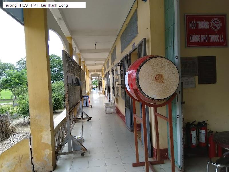 Trường THCS THPT Hậu Thạnh Đông