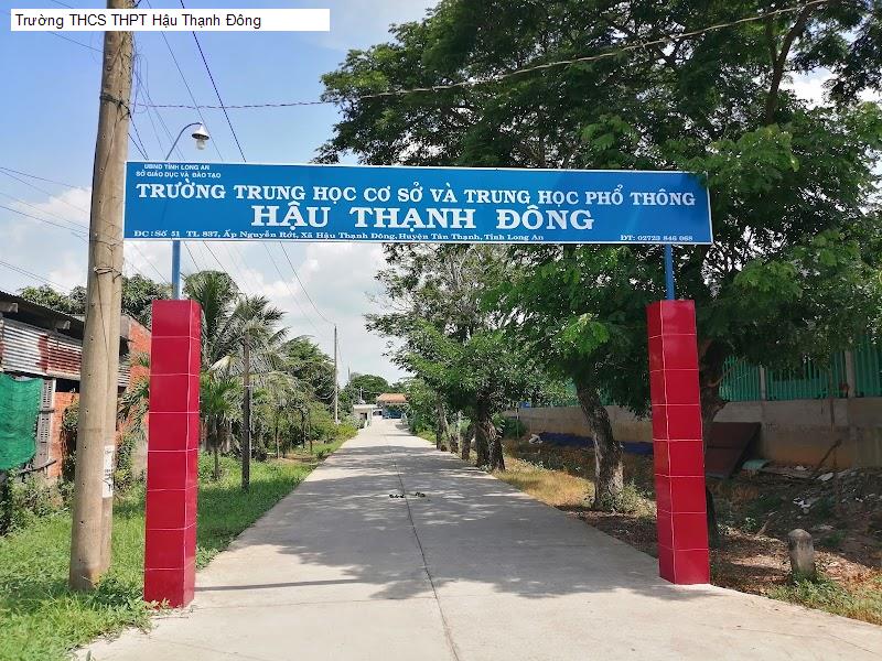 Trường THCS THPT Hậu Thạnh Đông