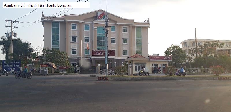 Agribank chi nhánh Tân Thạnh, Long an