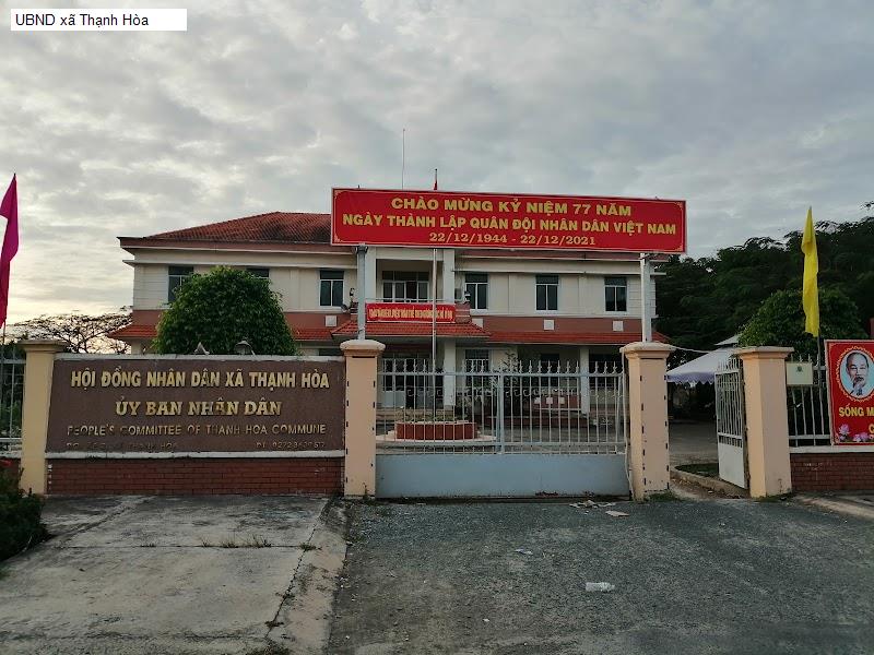 UBND xã Thạnh Hòa