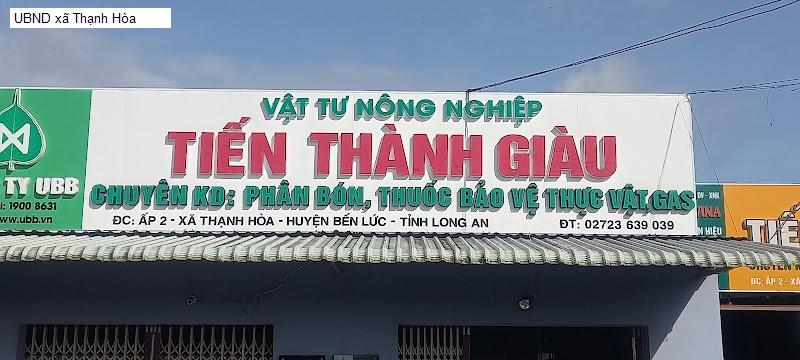 UBND xã Thạnh Hòa