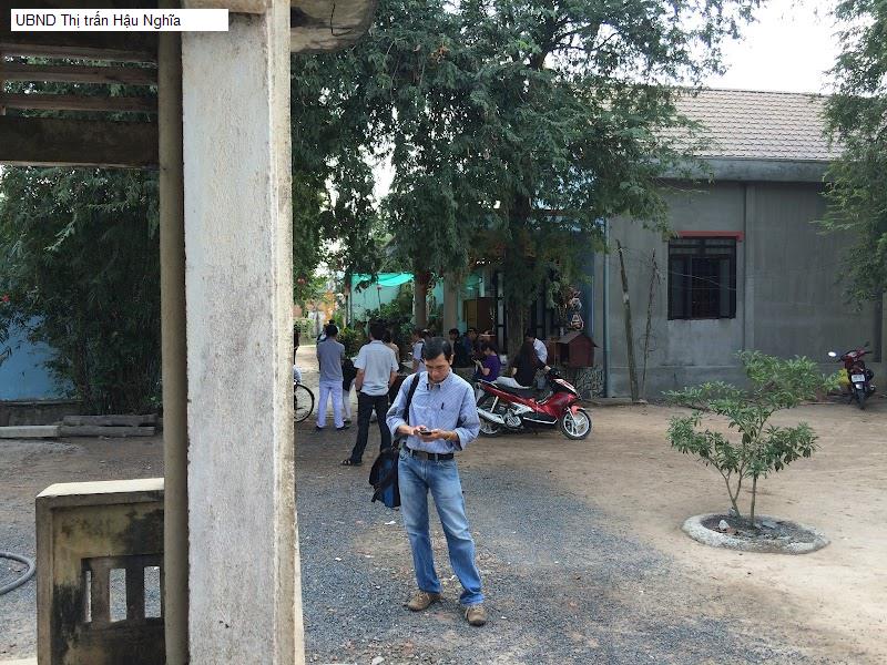 UBND Thị trấn Hậu Nghĩa