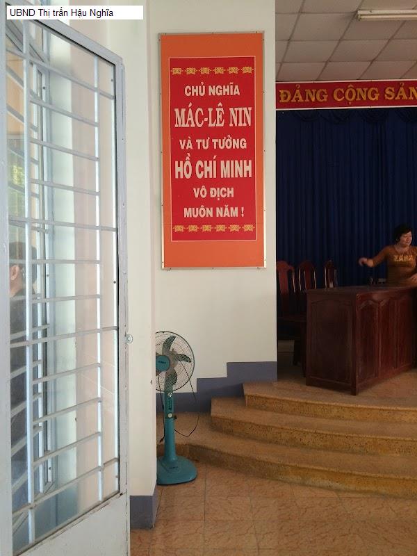 UBND Thị trấn Hậu Nghĩa