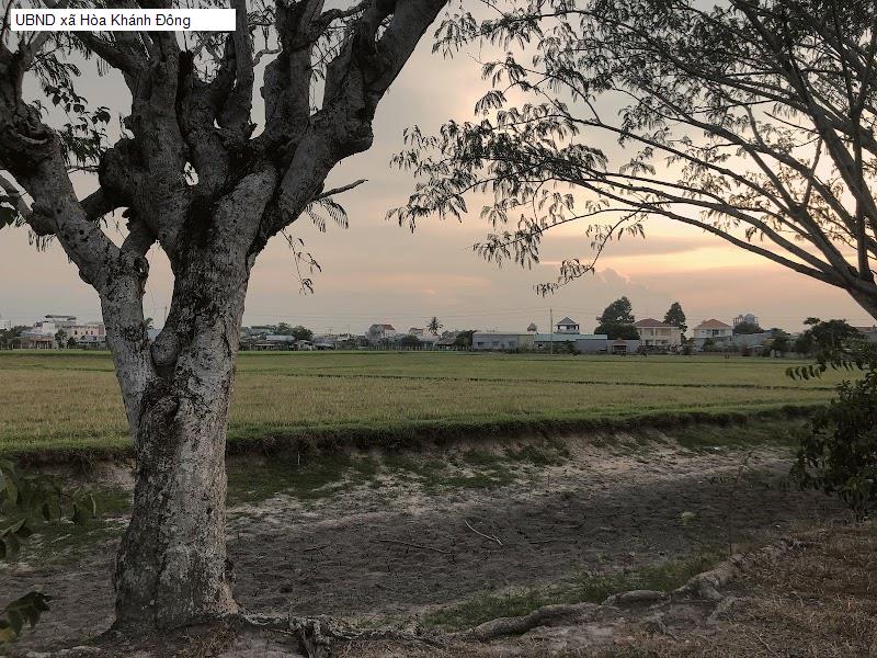 UBND xã Hòa Khánh Đông
