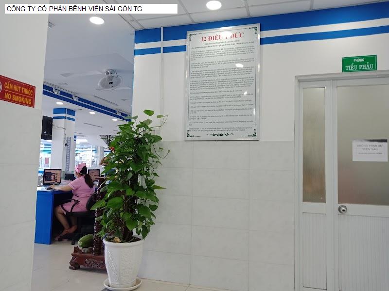 CÔNG TY CỔ PHẦN BỆNH VIỆN SÀI GÒN TG