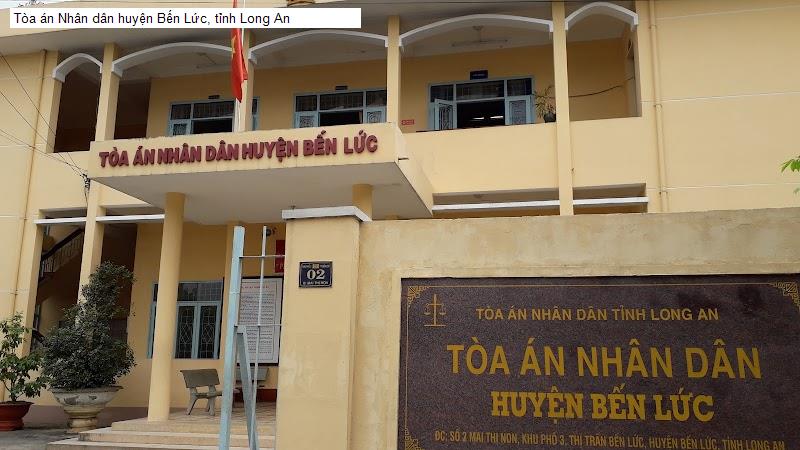 Tòa án Nhân dân huyện Bến Lức, tỉnh Long An
