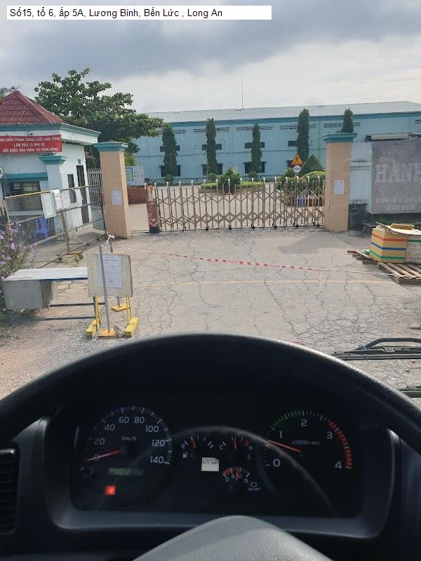 Số15, tổ 6, ấp 5A, Lương Bình, Bến Lức , Long An