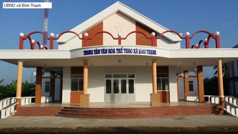UBND xã Bình Thạnh