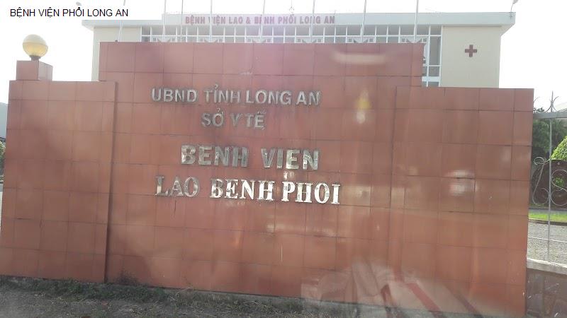 BỆNH VIỆN PHỔI LONG AN