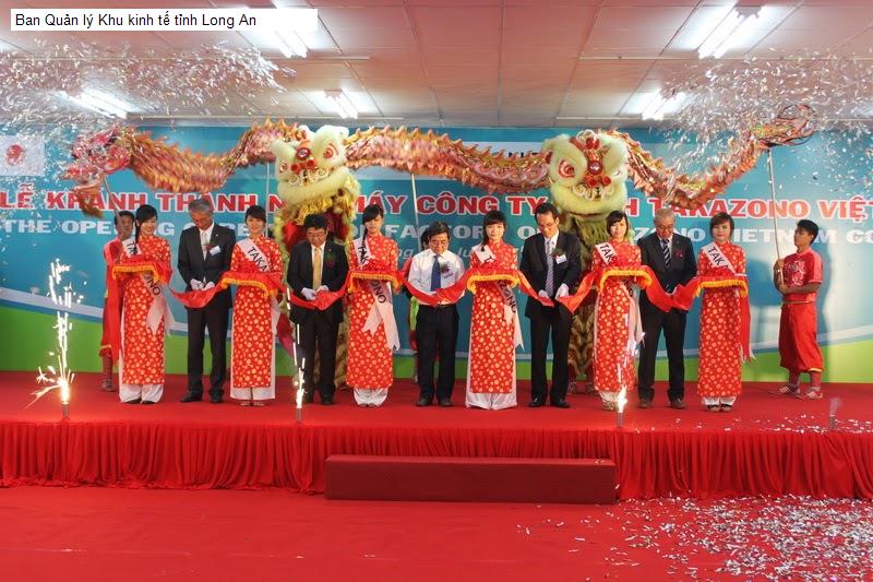 Ban Quản lý Khu kinh tế tỉnh Long An