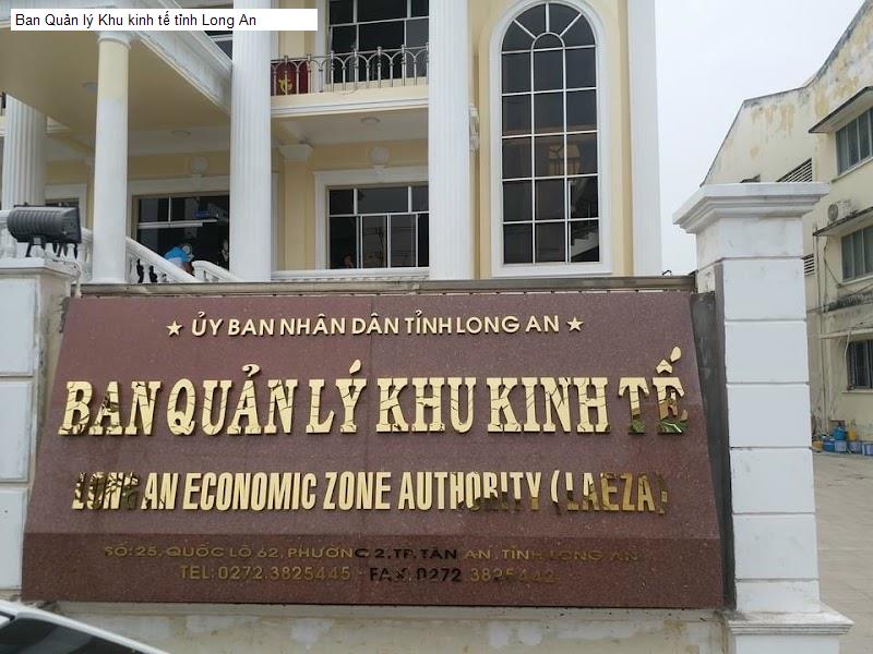 Ban Quản lý Khu kinh tế tỉnh Long An