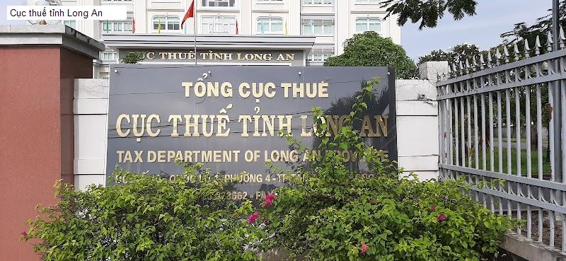 Cục thuế tỉnh Long An