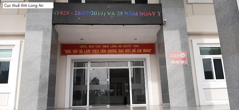 Cục thuế tỉnh Long An